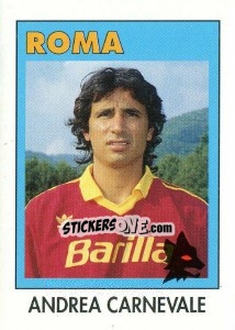 Sticker Andrea Carnevale - Calcioflash 1993 n. 265 - Euroflash
