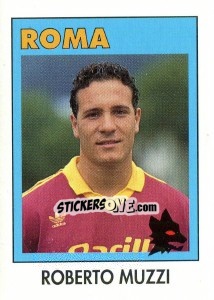 Sticker Roberto Muzzi - Calcioflash 1993 n. 267 - Euroflash