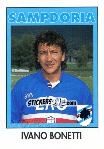 Cromo Ivano Bonetti - Calcioflash 1993 - Euroflash