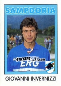 Figurina Giovanni Invernizzi - Calcioflash 1993 n. 279 - Euroflash
