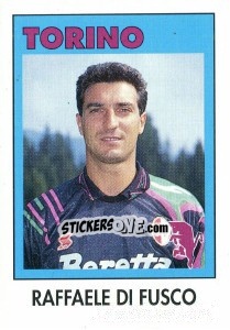 Sticker Raffaele Di Fusco - Calcioflash 1993 - Euroflash