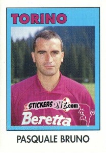 Sticker Pasquale Bruno - Calcioflash 1993 n. 290 - Euroflash