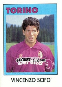 Sticker Vincenzo Scifo - Calcioflash 1993 n. 295 - Euroflash