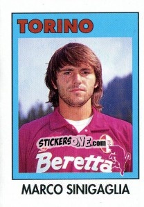 Sticker Marco Sinigaglia - Calcioflash 1993 - Euroflash