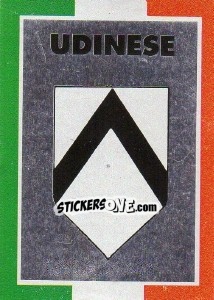 Sticker Scudetto Udinese - Calcioflash 1993 - Euroflash