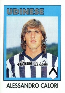 Sticker Alessandro Calori - Calcioflash 1993 n. 308 - Euroflash