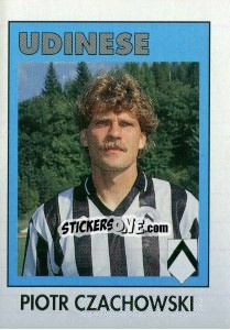 Sticker Piotr Czachowski - Calcioflash 1993 n. 316 - Euroflash
