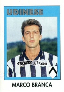 Sticker Marco Branca - Calcioflash 1993 n. 318 - Euroflash