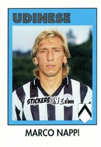 Sticker Marco Nappi - Calcioflash 1993 n. 320 - Euroflash