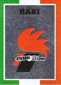 Sticker Scudetto Bari - Calcioflash 1993 - Euroflash