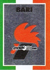 Sticker Scudetto Bari - Calcioflash 1993 n. SC20 - Euroflash