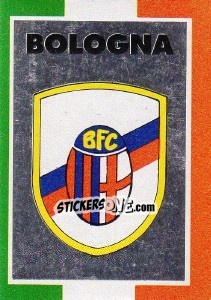 Sticker Scudetto Bologna - Calcioflash 1993 n. SC21 - Euroflash