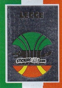 Sticker Scudetto Lecce - Calcioflash 1993 - Euroflash