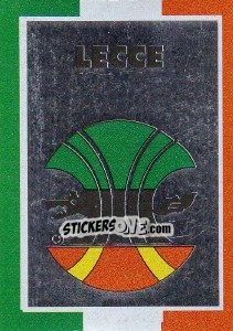 Figurina Scudetto Lecce - Calcioflash 1993 - Euroflash