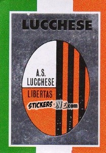Cromo Scudetto Lucchese - Calcioflash 1993 - Euroflash