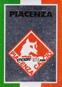 Sticker Scudetto Piacenza - Calcioflash 1993 n. SC31 - Euroflash