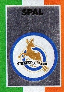 Sticker Scudetto SPAL - Calcioflash 1993 n. SC34 - Euroflash