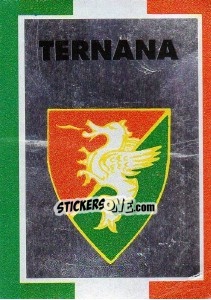 Cromo Scudetto Ternana - Calcioflash 1993 - Euroflash