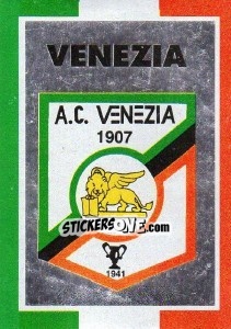 Sticker Scudetto Venezia - Calcioflash 1993 - Euroflash
