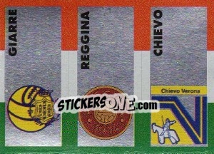 Cromo Scudetto Chievo - Calcioflash 1993 - Euroflash