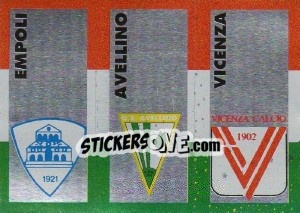 Sticker Scudetto Empoli - Calcioflash 1993 - Euroflash