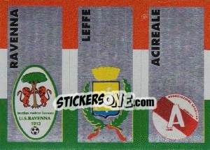 Sticker Scudetto Leffe - Calcioflash 1993 - Euroflash