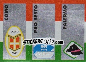 Cromo Scudetto Pro Sesto - Calcioflash 1993 - Euroflash