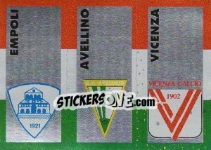 Sticker Scudetto Vicenza - Calcioflash 1993 n. SC55 - Euroflash