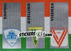 Sticker Scudetto Avellino - Calcioflash 1993 - Euroflash