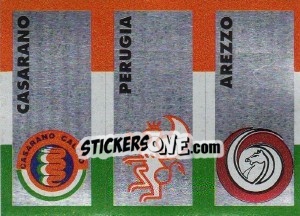 Sticker Scudetto Casarano - Calcioflash 1993 - Euroflash