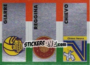 Sticker Scudetto Giarre - Calcioflash 1993 - Euroflash