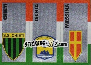 Figurina Scudetto Ischia - Calcioflash 1993 - Euroflash