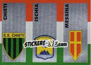 Sticker Scudetto Ischia - Calcioflash 1993 n. SC65 - Euroflash