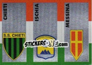 Sticker Scudetto Messina - Calcioflash 1993 n. SC67 - Euroflash