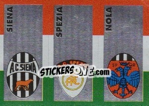 Sticker Scudetto Nola - Calcioflash 1993 n. SC68 - Euroflash