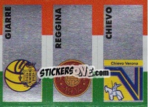 Figurina Scudetto Reggina - Calcioflash 1993 - Euroflash