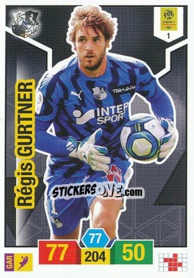 Sticker Régis Gurtner - FOOT 2019-2020. Adrenalyn XL n. 1 - Panini