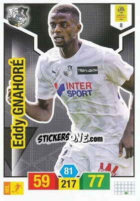 Sticker Eddy Gnahoré - FOOT 2019-2020. Adrenalyn XL n. 8 - Panini