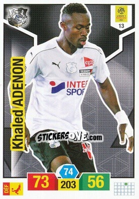 Sticker Khaled Adenon - FOOT 2019-2020. Adrenalyn XL n. 13 - Panini
