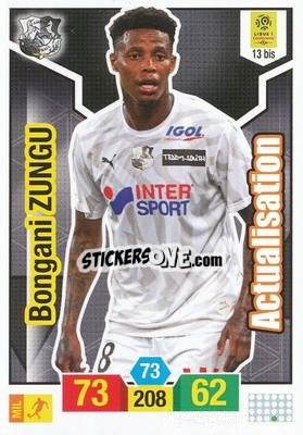 Sticker Bongani Zungu - FOOT 2019-2020. Adrenalyn XL - Panini