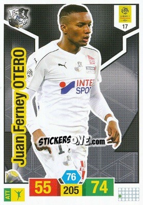 Sticker Juan Ferney Otero - FOOT 2019-2020. Adrenalyn XL n. 17 - Panini
