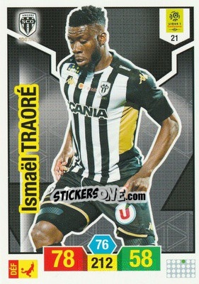 Cromo Ismaël Traoré - FOOT 2019-2020. Adrenalyn XL n. 21 - Panini