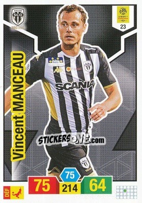 Sticker Vincent Manceau - FOOT 2019-2020. Adrenalyn XL n. 23 - Panini