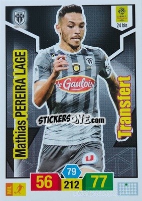 Sticker Mathias Pereira Lage - FOOT 2019-2020. Adrenalyn XL n. 24bis - Panini