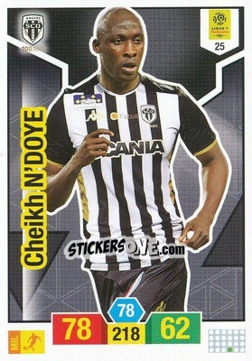 Sticker Cheikh N'Doye - FOOT 2019-2020. Adrenalyn XL n. 25 - Panini