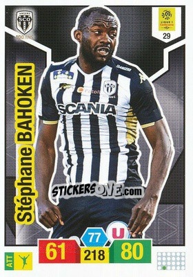 Sticker Stéphane Bahoken - FOOT 2019-2020. Adrenalyn XL n. 29 - Panini