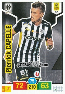 Sticker Pierrick Capelle - FOOT 2019-2020. Adrenalyn XL n. 32 - Panini