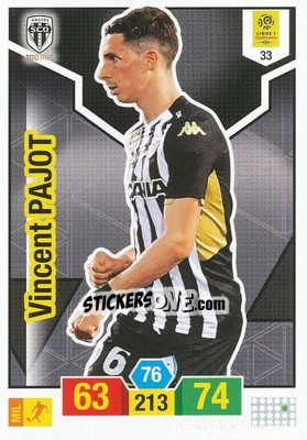 Figurina Vincent Pajot - FOOT 2019-2020. Adrenalyn XL - Panini