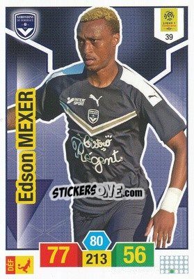 Figurina Mexer - FOOT 2019-2020. Adrenalyn XL n. 39 - Panini
