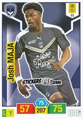 Sticker Josh Maja - FOOT 2019-2020. Adrenalyn XL n. 53 - Panini